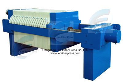 Recessed Chamber Filter Press,Leo Filter Press X400 Hydraulic Filter Press,Small Capacity Filter Press from China Leo Filter Press
