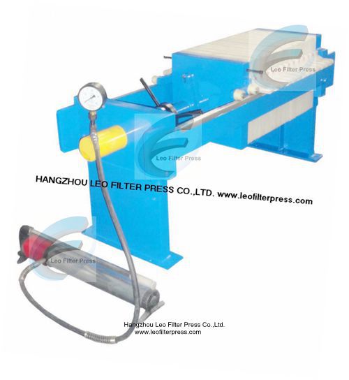 Small Filter Press for Maple Syrup Filtration from Leo Filter Press,Small Filter Press Machine Operation Instructions